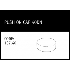 Marley Solvent Joint Push On Cap 40DN - 137.40